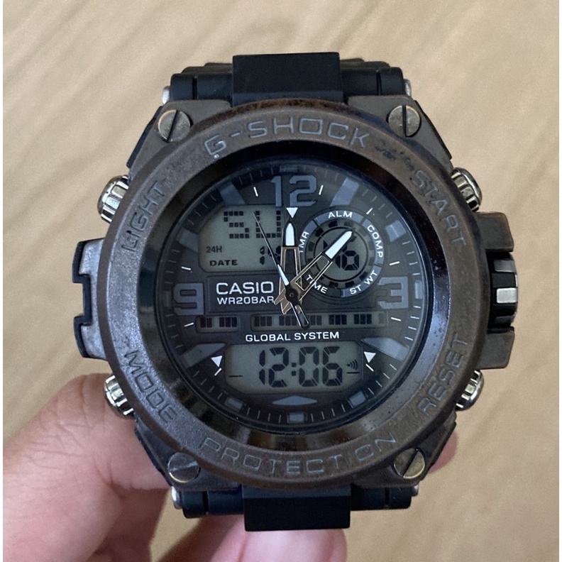 G shock WR20bar 防水手錶 二手八成新 功能正常