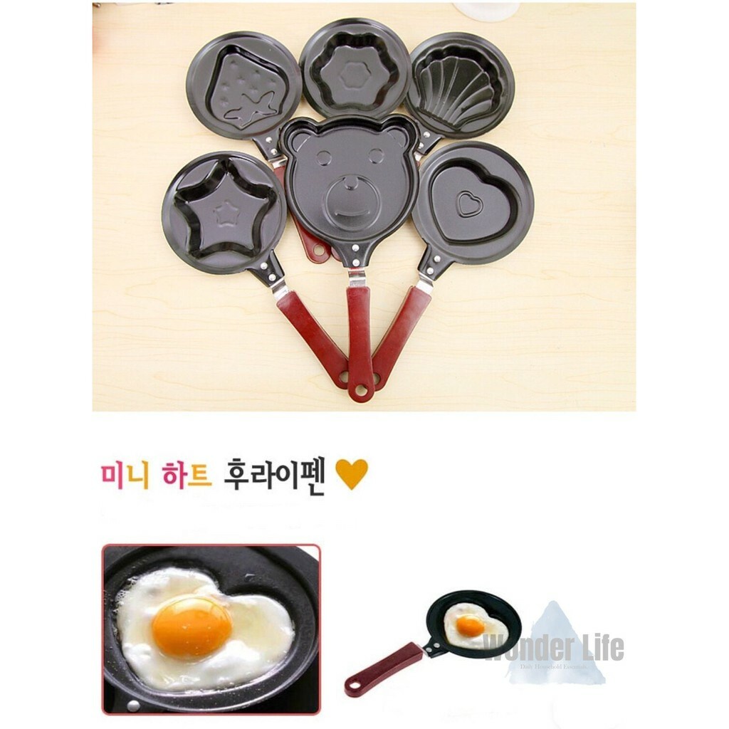 【台灣現貨】韓國熱銷 創意造型煎蛋神器 小鍋子 煎蛋鍋