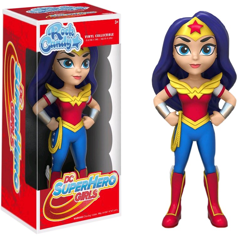 【可樂心】Funko DC 超級英雄 Wonder Woman 神力女超人 Rock Candy 13cm 現貨