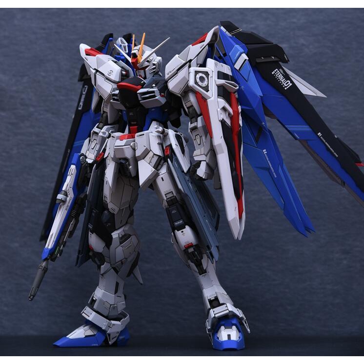 MC 1/100 自由鋼彈 2.0 魔改 魂藍配色 超合金完成品 MG MB FREEDOM GUNDAM 無限維度