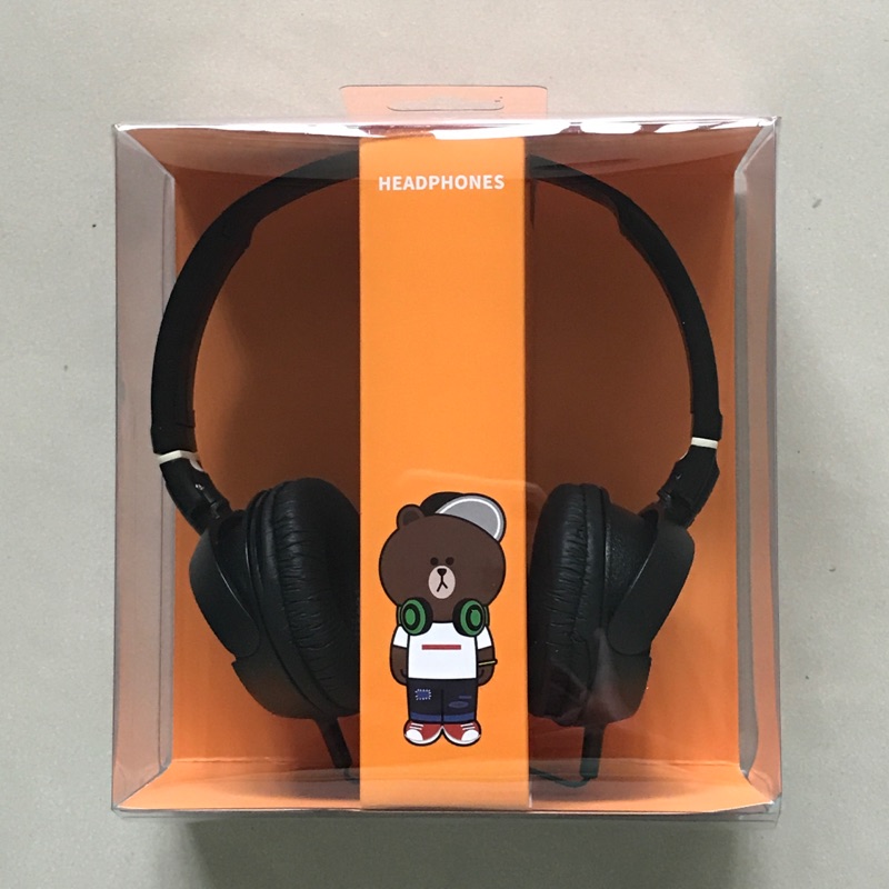 Line 熊大耳機耳罩式耳機中國信託linepay卡首刷禮 蝦皮購物