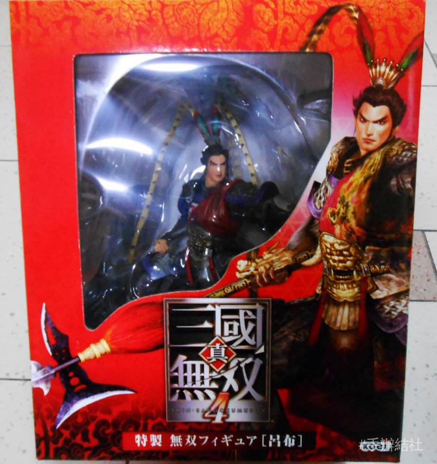 絕版真三國無雙4 手辦呂布帶包裝武器免運費熱賣 蝦皮購物