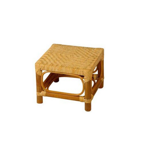 【關廟藤椅】小四方藤椅(二入裝)/藤製矮凳/工作藤椅