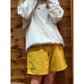 BEAMS 聯名 NEEDLES NYLON SHORT22SS 日產 蝴蝶 尼龍休閒 五分 短褲