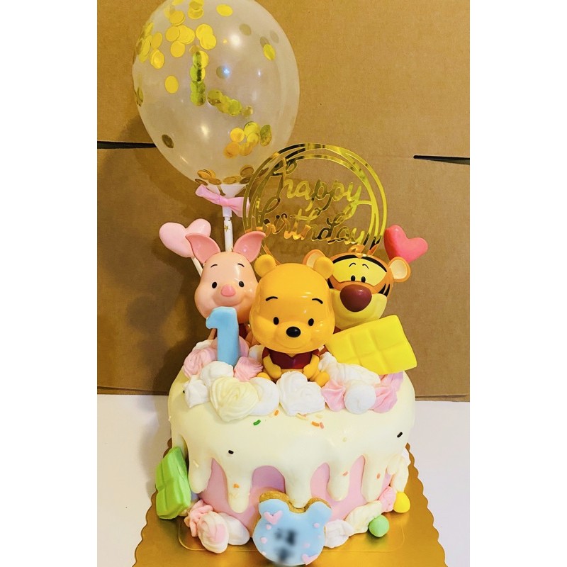 小熊維尼造型蛋糕的價格推薦 21年7月 比價比個夠biggo