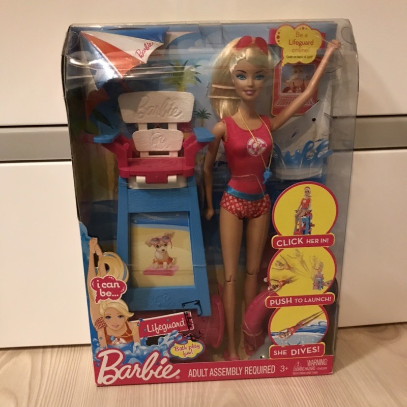 2010 Mattel Barbie  美泰兒 芭比娃娃 芭比職業 救生員