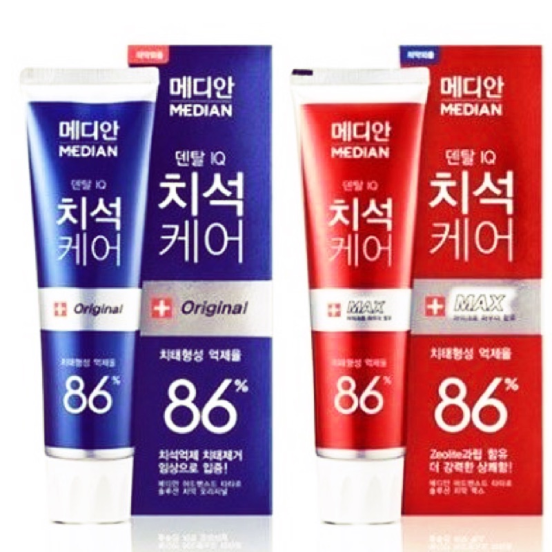韓國 MEDIAN 86% 麥迪安強效美白去牙垢牙膏 (120g)