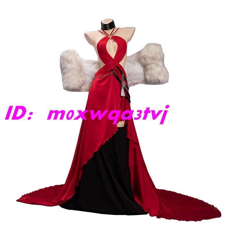 Cos預售悠窩窩碧藍航線赤城禮裝朱絹余醺cosplay服裝女禮服高腰全套 蝦皮購物