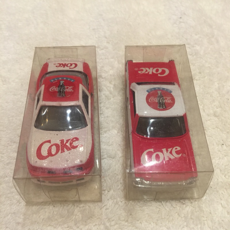 Coca-Cola 可口可樂 紅白相間 復古小汽車🚗