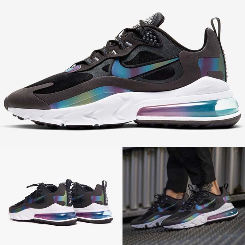Quality Sneakers - Nike Air Max 270 React 黑 變色龍 CT5064-001