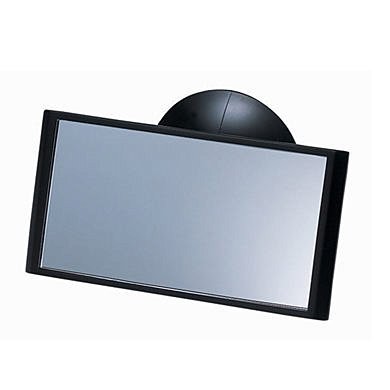愛淨小舖-【CZ271】日本精品 CARMATE-小型安全輔助鏡(平面) 吸盤式車內輔助廣角後視鏡