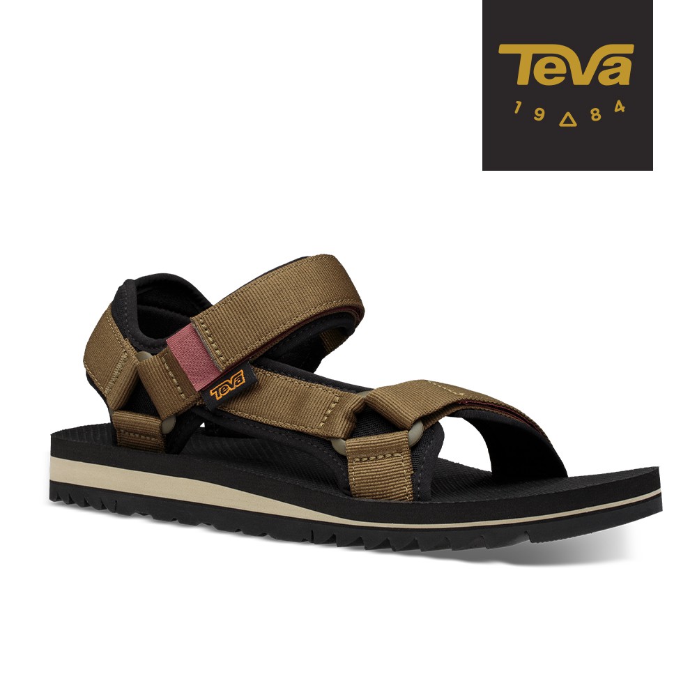 【TEVA】男涼鞋 多功能經典運動涼鞋/雨鞋/水鞋-Universal Trail 深橄欖 (原廠)