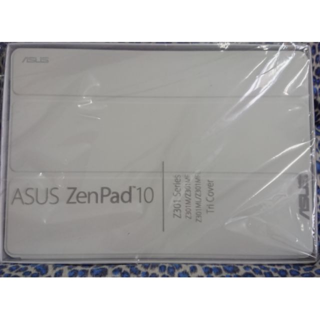 華碩Asus ZenPad 10 TriCover原廠皮套白色