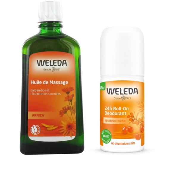 Weleda 山金車舒活按摩油 身體痠痛 精油 Arnica 200ml 💥大容量 沙棘油天然止汗劑 50ml【現貨】