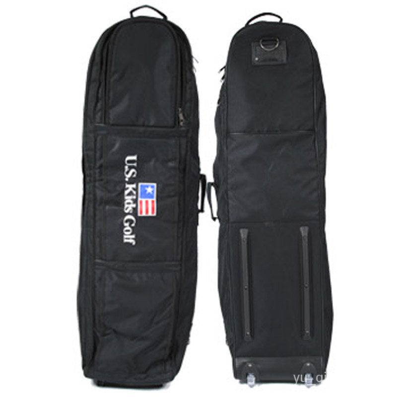 ▶免運◀正品 USK青少年高爾夫航空托運包 兒童航空包 球包外套飛機包帶輪高爾夫球包 支架包 球桿包 支架包