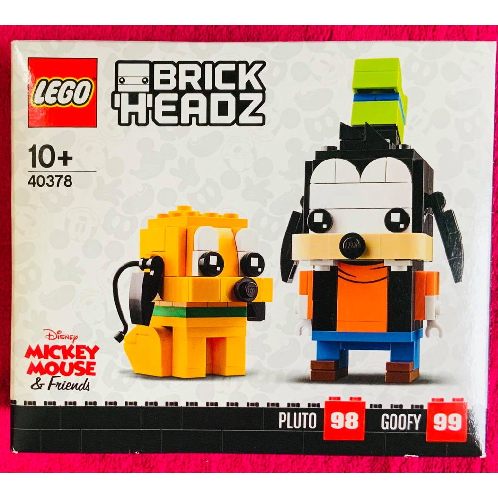 Lego 40378 可刷卡 全新盒裝 高飛 布魯托 樂高 大頭 大頭系列 brickheadz