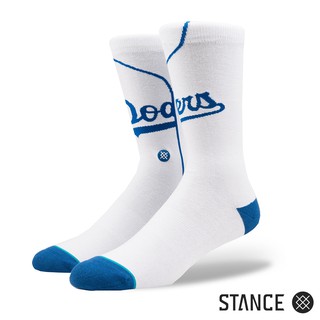 美國 STANCE DODGERS HOME MLB洛杉磯道奇隊男襪 休閒襪 M545A18DOD WHT（M）