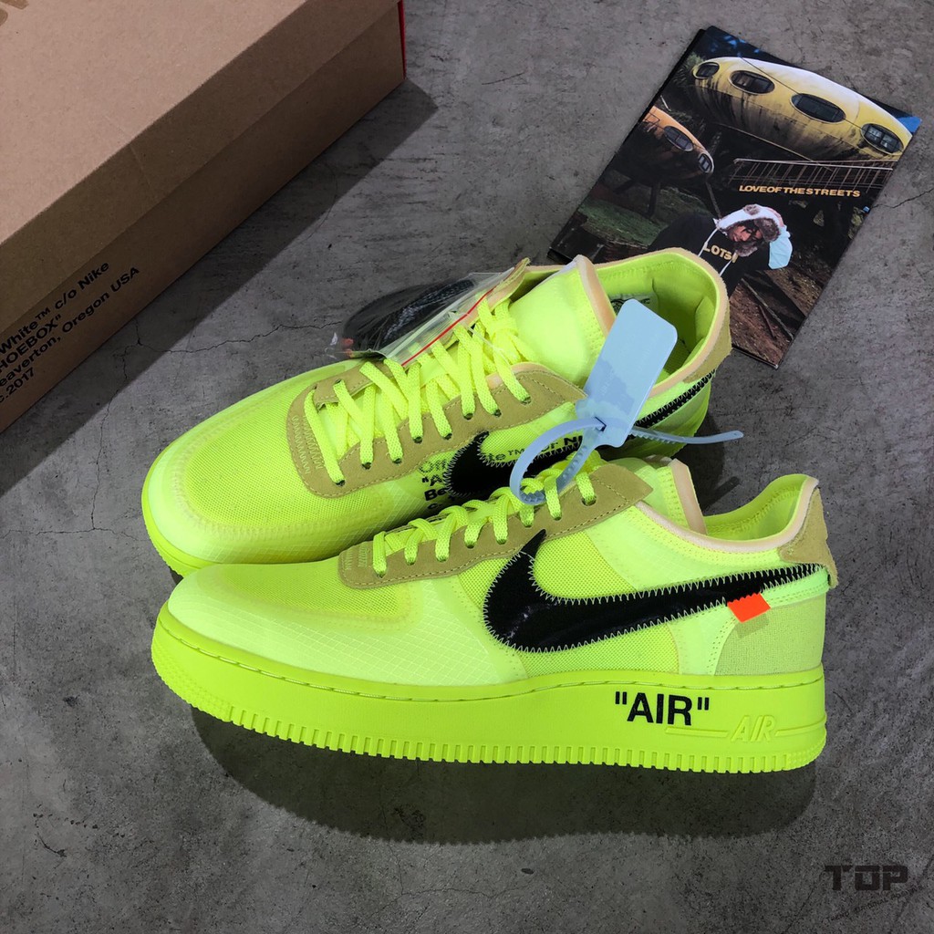 nike x off white air force 1 volt