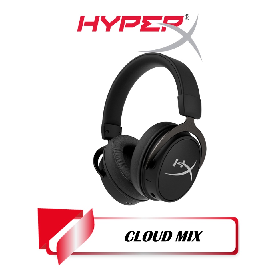 【TN STAR】HyperX Cloud MIX有線電競耳機 + 藍牙(HX-HSCAM-GM)