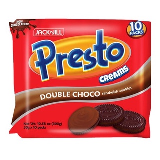 【Eileen小舖】JACK 'N JILL Presto Creams 雙層巧克力餅乾