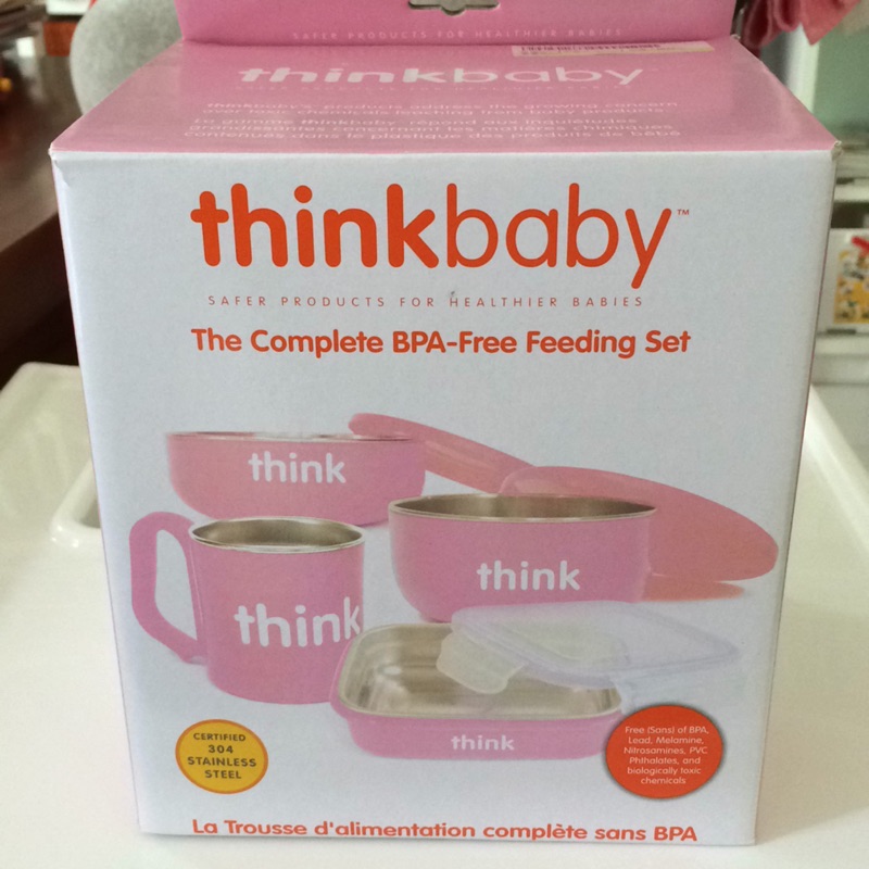 thinkbaby 不鏽鋼餐具組