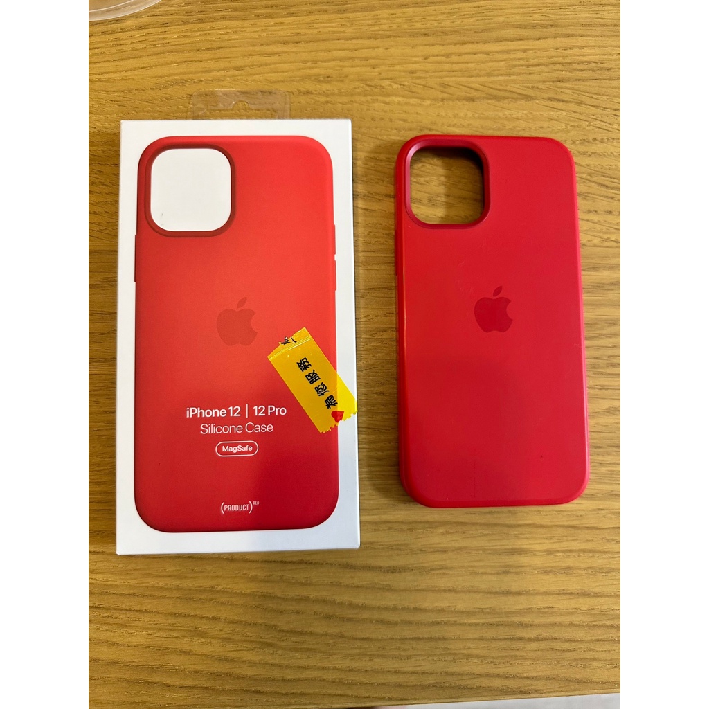 【二手】【原廠】iPhone 12 | 12 Pro MagSafe 矽膠保護殼 - 紅色