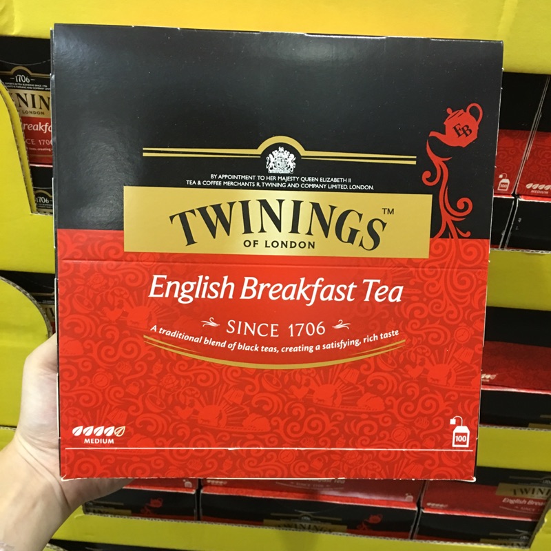 【日青小舖】Twinings 早餐茶-紅茶100入茶包共200克
