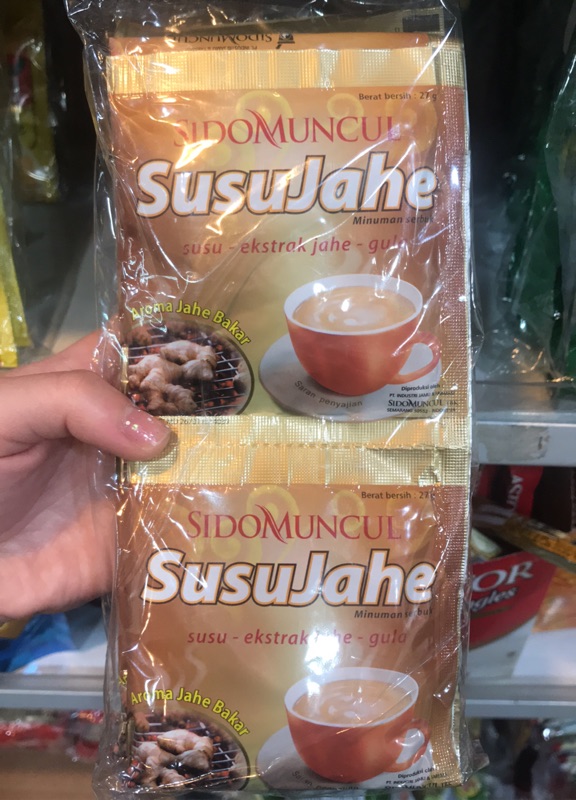 Susu jahe sidomuncul 薑奶茶