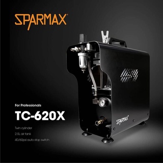 SPARMAX TC-620X 迷你無油空壓機 模型 美工 設計 彩繪 美甲 雙缸 1/6