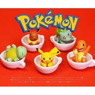 🤖神奇寶貝 皮卡丘 茶杯 一套五款 扭蛋公仔🔸