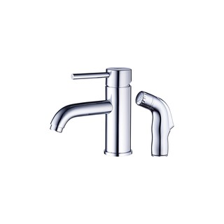 【大巨光】臉盆單孔單槍水龍頭+手動馬桶洗淨器 TAP-100015