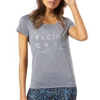 REEBOK RACING CREW ONE SERIES TEE 女款 慢跑 休閒 運動 休閒T 灰色 EC2961