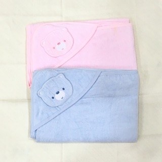 =全新品= 黃色小鴨 艾比熊 嬰幼兒 純棉毛巾布 包巾 浴巾 吸水性佳 臺灣製造 120119