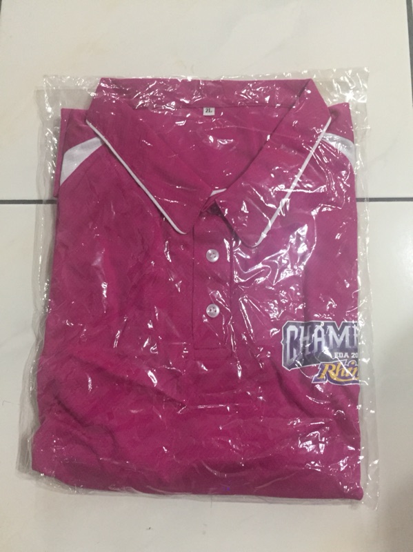 義大犀牛2016中華職棒冠軍賽 GAME5 排汗POLO衫 (尺寸：2L)