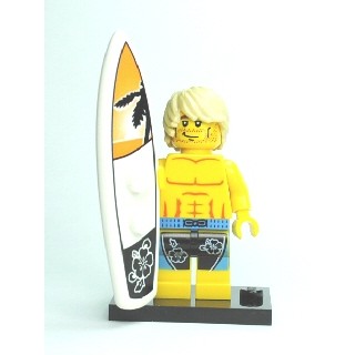 [BrickHouse] LEGO 樂高 8684人偶包2代 15 衝浪男 無紙無原外袋