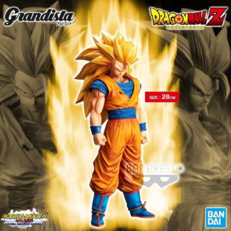 Y2j 超三悟空grandista Nero 海外限定代理版超三孫悟空超級賽亞人七龍珠5月預訂 蝦皮購物