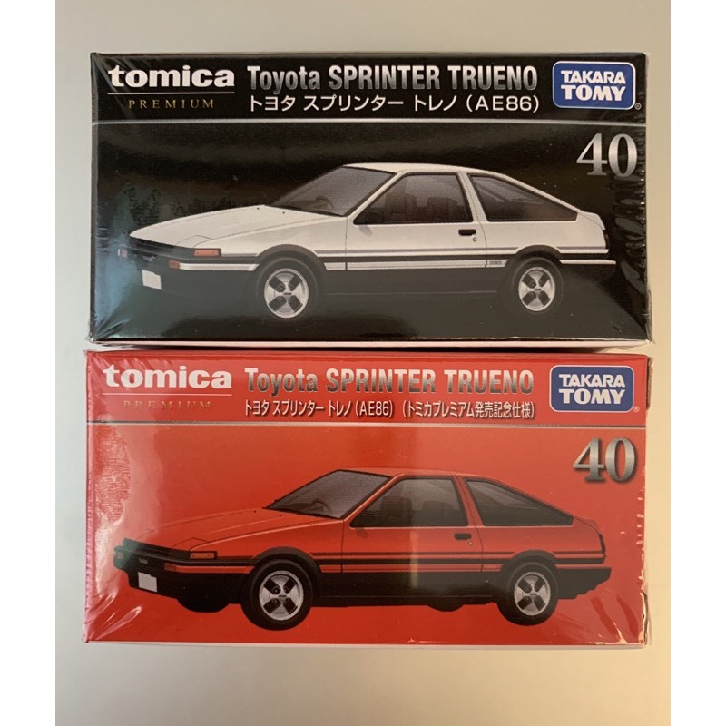 Tomica Premium No.40 Toyota SPRINTER TRUENO(AE86)