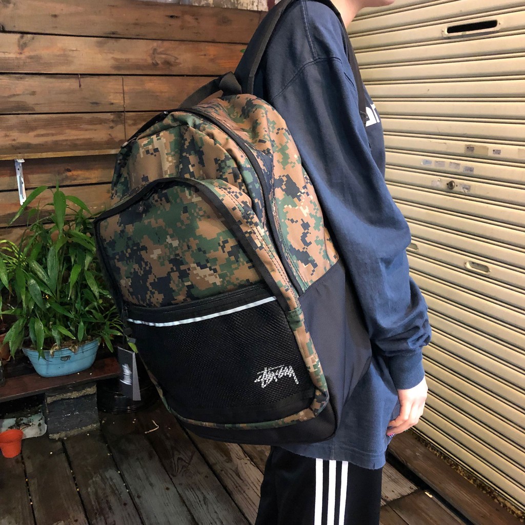 【Faithful】STUSSY DIGI CAMO BACKPACK【133022】背包 迷彩