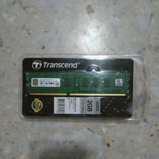 DDR3 2GB 1333Mhz 創見 Transcend 桌上型記憶體