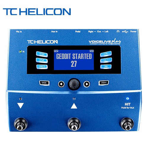 TC HELICON  VoiceLive Play 人聲吉他效果器【敦煌樂器】