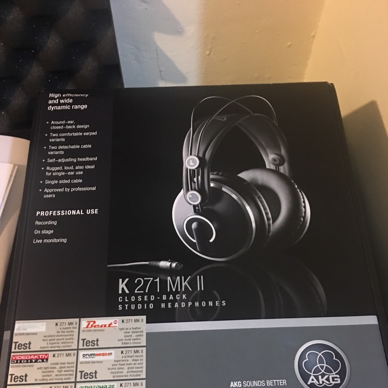 AKG K271 MK2 耳機