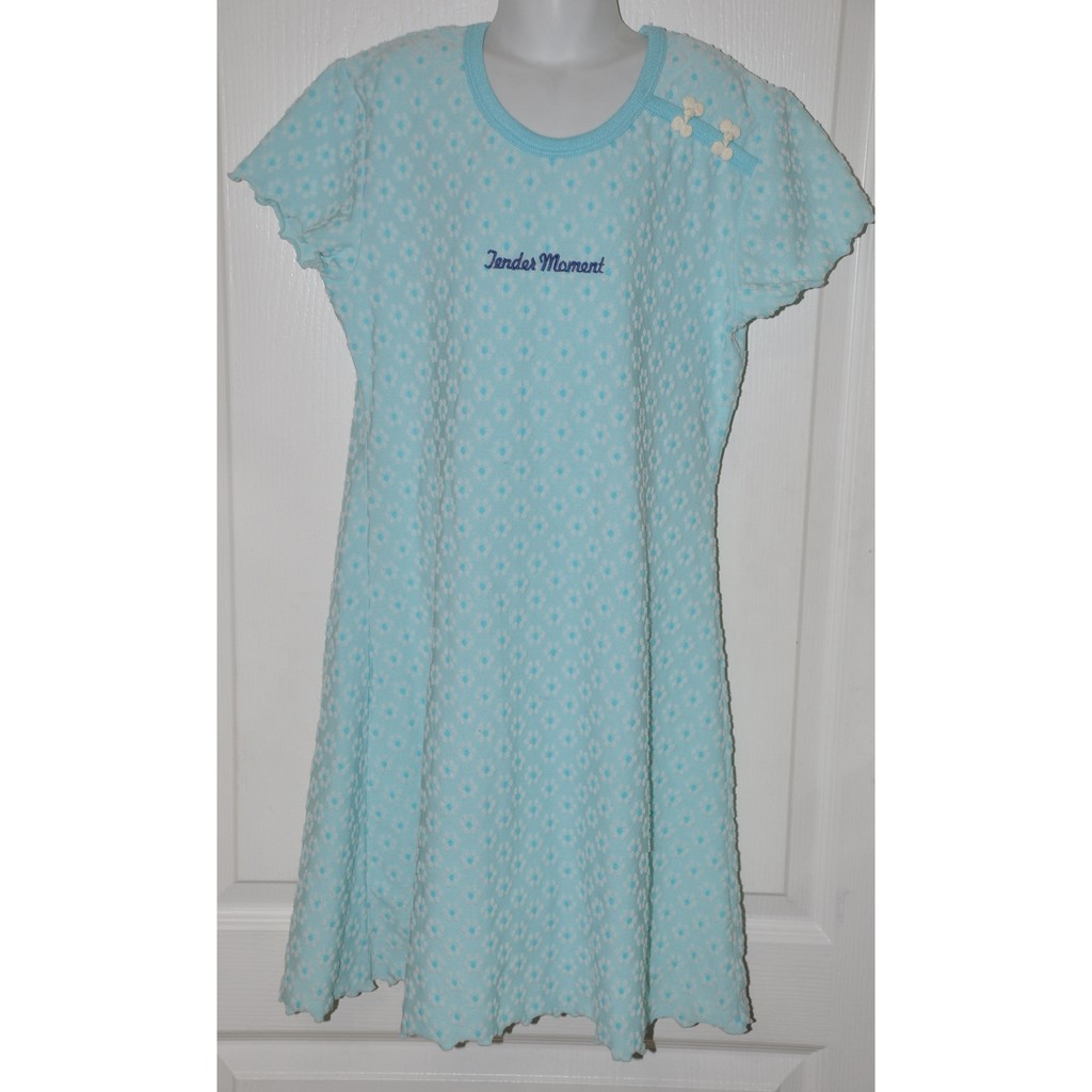 水藍色短袖洋裝(150cm)