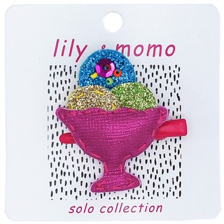 【美國 Lily & Momo】手工童趣髮飾-甜心聖代 #HCA368