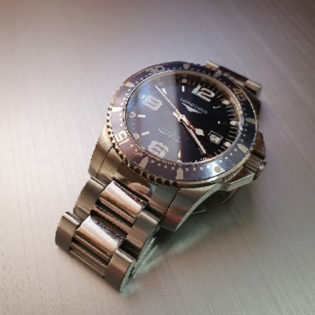 LONGINES深海征服者系列 L36424966 41mm 藍水鬼 舊款水鬼浪鬼