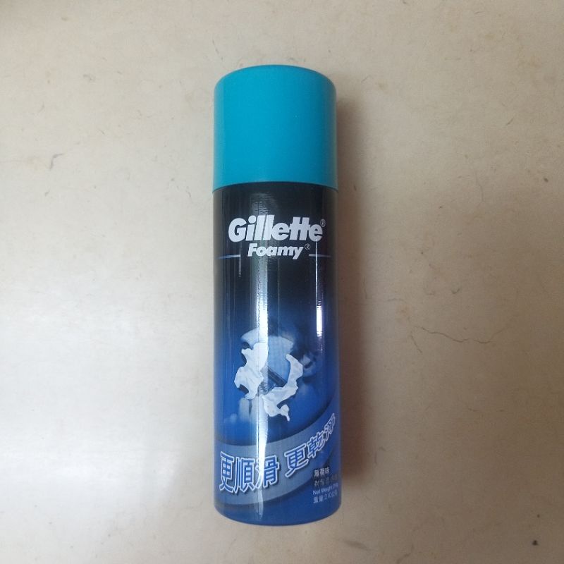 Gillette 吉列 薄荷 刮鬍泡 210g 現貨 土城可面交