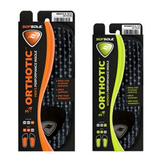 SOFSOLE 美國 3/4 ORTHOTIC專業級筋膜舒緩鞋墊 (男女適用)