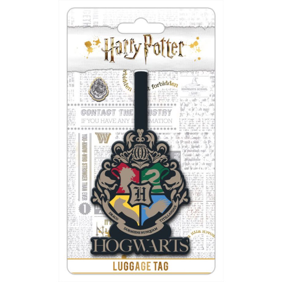 哈利波特 霍格華茲校徽 Hogwarts 進口行李吊牌 Harry Potter