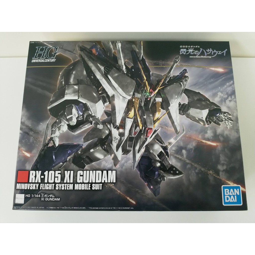 萬代 HGUC RX-105 XI GUNDAM Xi鋼彈 閃光的哈薩威 習鋼彈 不孝子 大白鵝 潘尼洛普