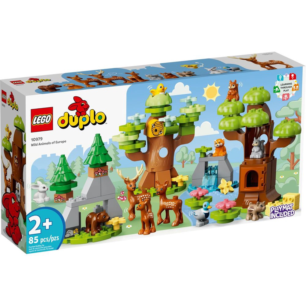 【積木樂園】樂高 LEGO 10979 DUPLO系列 歐洲野生動物