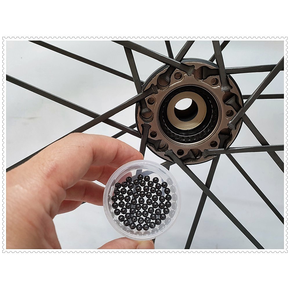 (自裝價) Campagnolo SHAMAL 舊款瞎貓輪組前後花鼓內改Tripeak陶瓷珠60顆